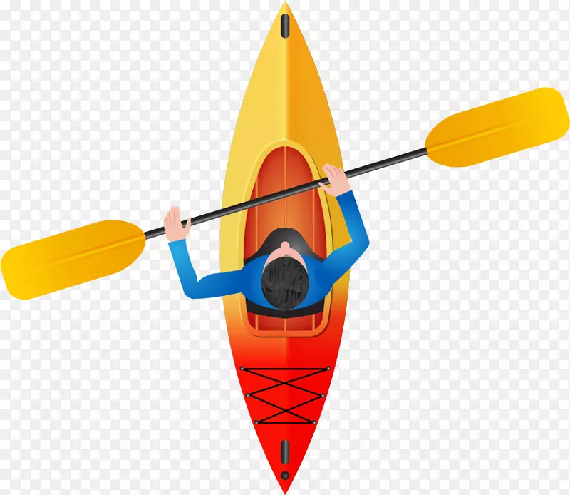 剪贴画海上皮划艇图片-冒险皮艇