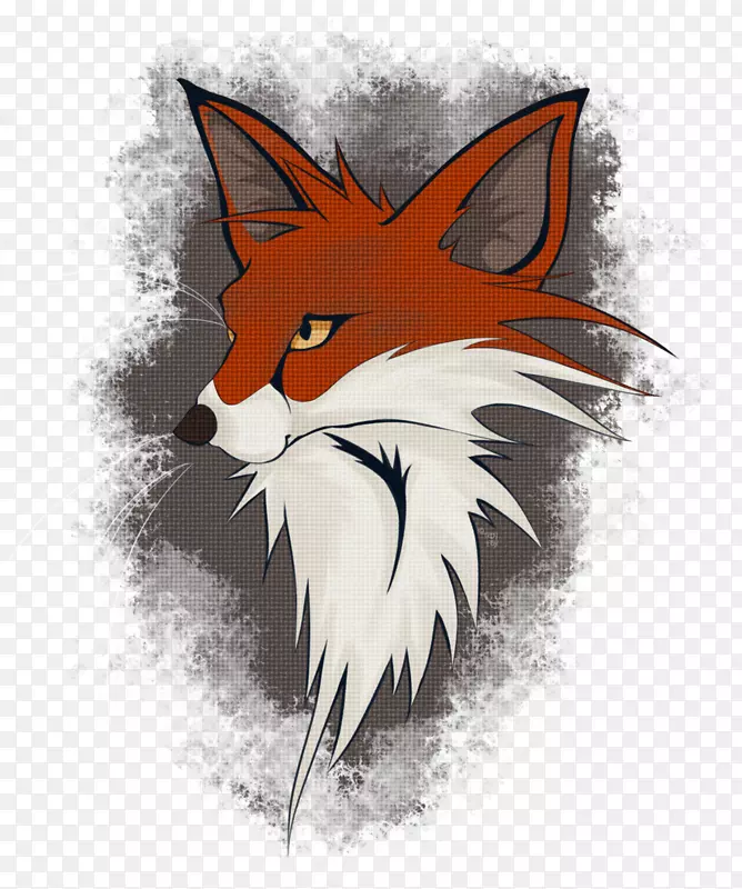 红狐须、插图、鼻子-赋予人力量