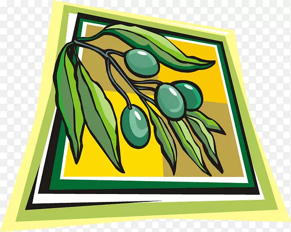 剪贴画插图图像视觉艺术橄榄枝奥利瓦斯