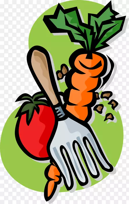 剪贴画插图蔬菜水果图形