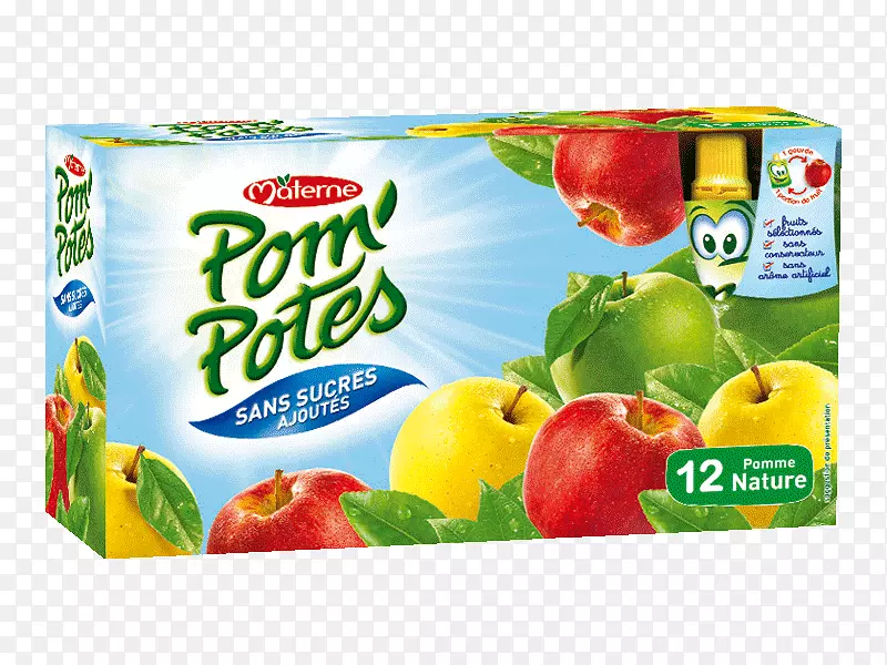 苹果POM‘Potes食品素食料理母食SAS-苹果