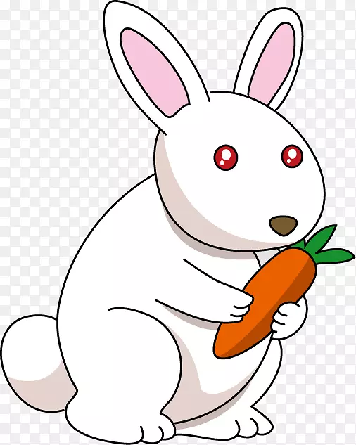 家庭兔插图复活节兔子-兔子