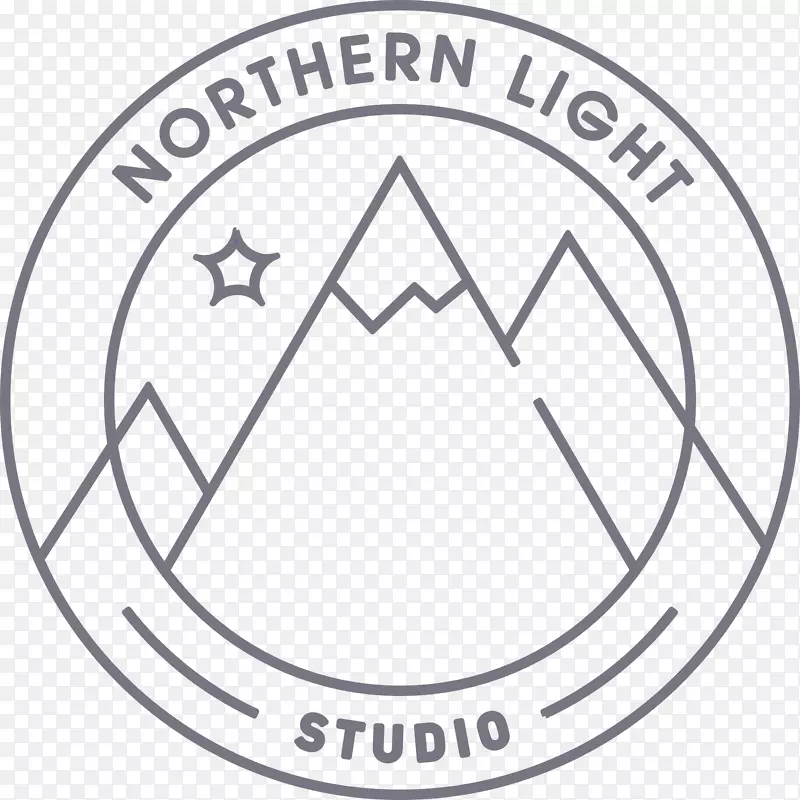 组织品牌角字体极光-北极光Akureyri冰岛