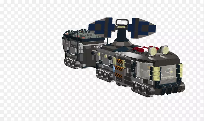 火车发动机牵引机计算机-乐高火星人