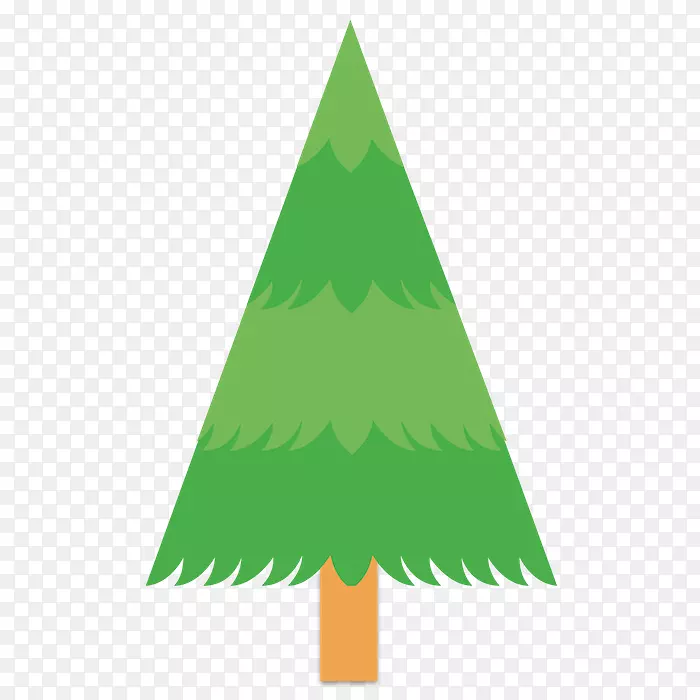 杉木圣诞树装饰圣诞日三角-圣诞树