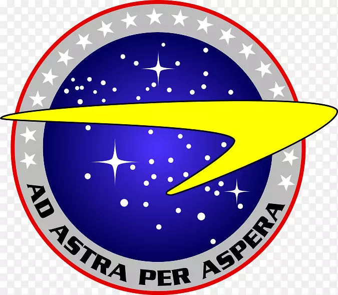 星际舰队之旅塔克联合行星联盟星舰企业(ncc-1701)-水瓶座徽章