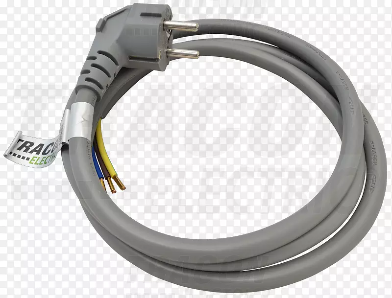 电缆交流电源插头和插座电连接器电源线电缆.亚伯水彩