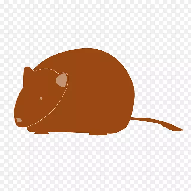 插图剪贴画沙鼠图像-老鼠