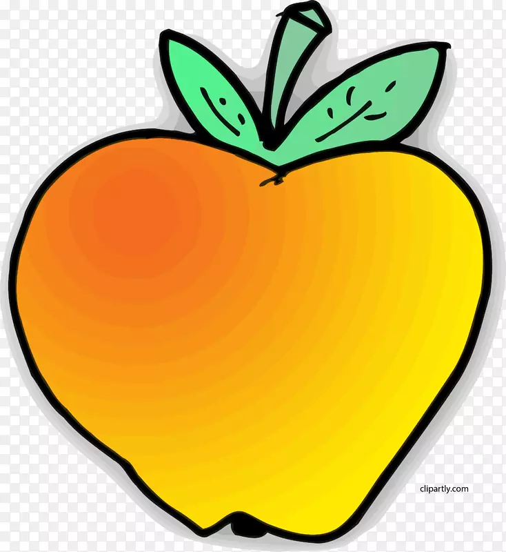 着色书苹果画图像水果