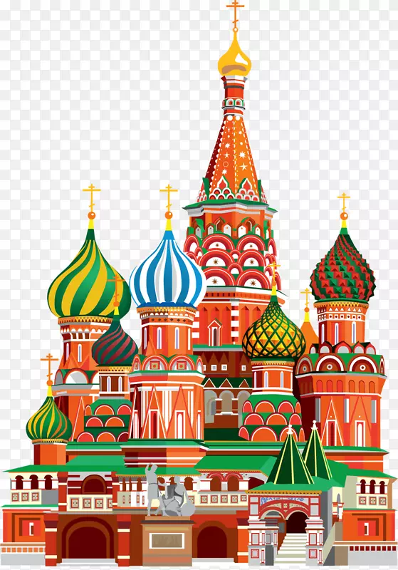 红方形圣罗兹尔大教堂斯帕斯卡亚塔沙皇钟图像-恢复