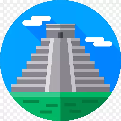 中美洲金字塔玛雅计算机图标文件管理系统-玛雅