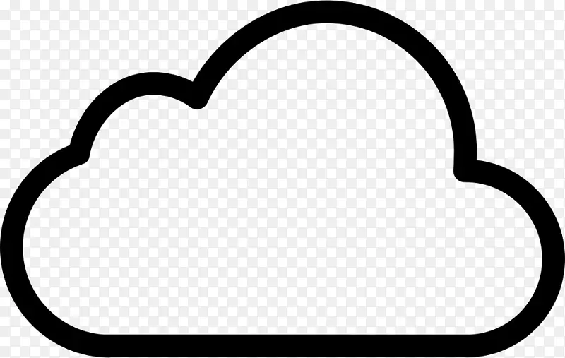 云计算云存储计算机图标剪辑艺术云计算
