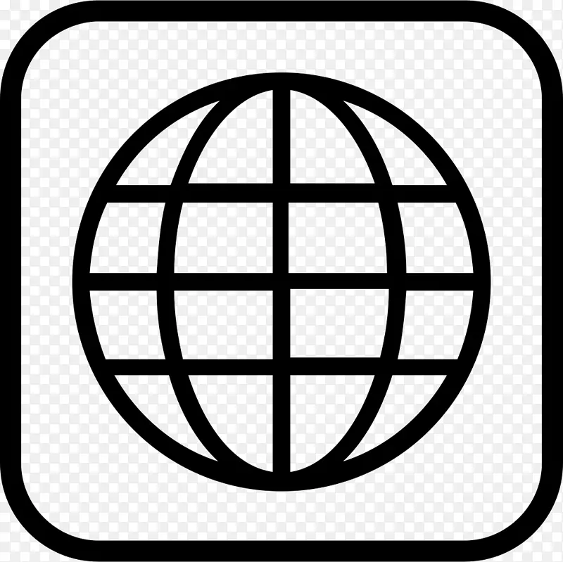 世界地球图形计算机图标-地球仪