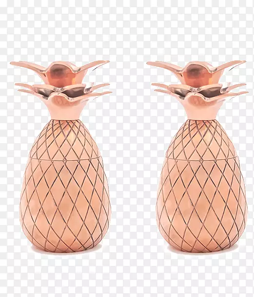 鸡尾酒w&p设计菠萝酒杯菠萝喷丸玻璃2 cl套2 w&p设计菠萝汤壶-鸡尾酒