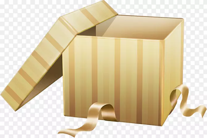 礼品包装盒彩带圣诞日-礼物