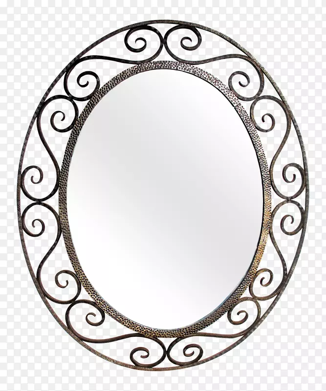 椭圆镜艺术装饰镜