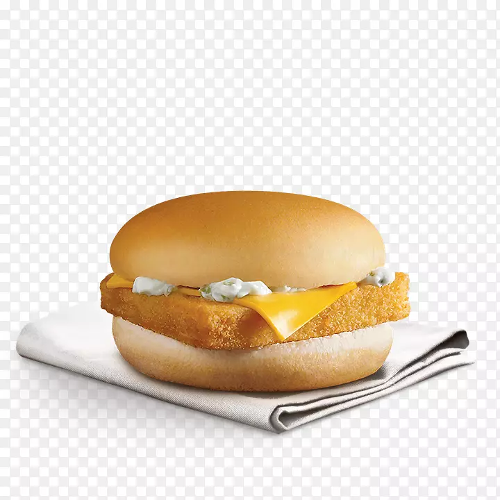 鱼片芝士汉堡早餐三明治麦鸡早餐