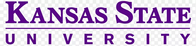 堪萨斯州立大学商标字体紫色
