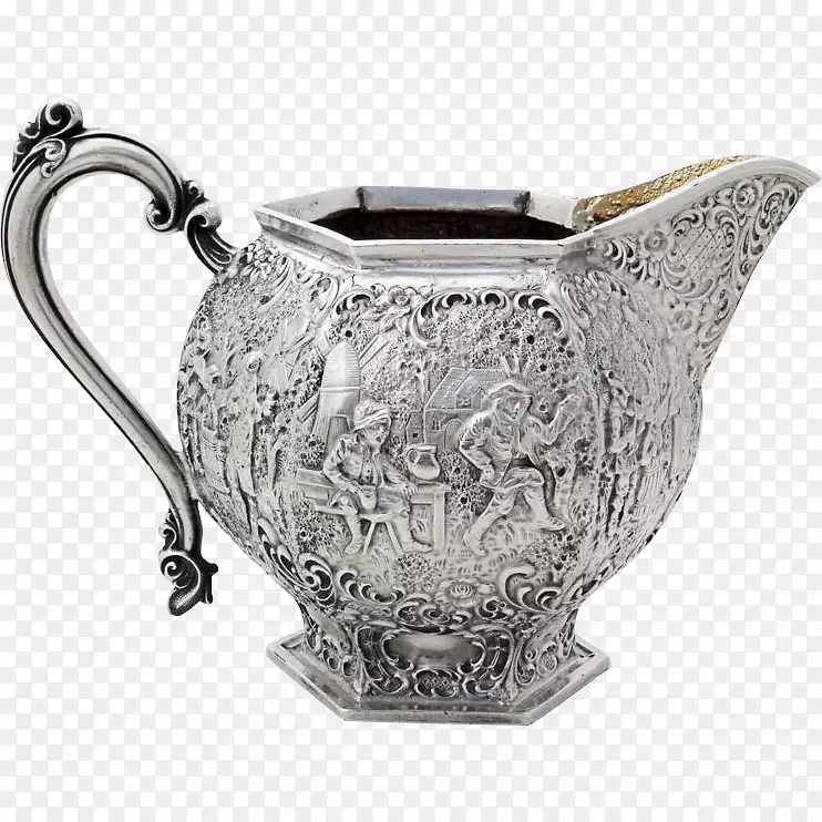 水壶，银茶壶