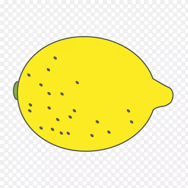 剪贴画产品设计线-柠檬植物插图