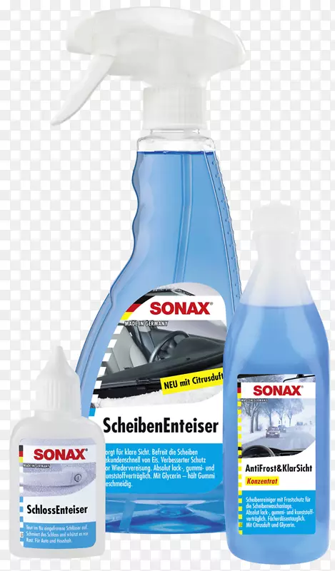 汽车Sonax 331300 400毫升雪冰融化索纳克斯窗户除冰车