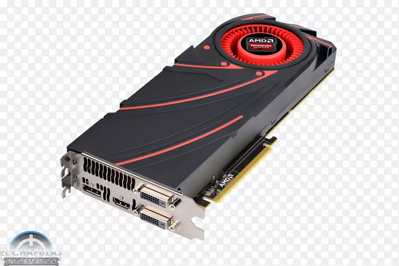 显卡和视频适配器和Radeon R9 280先进的微型设备和Radeon R9 290 X