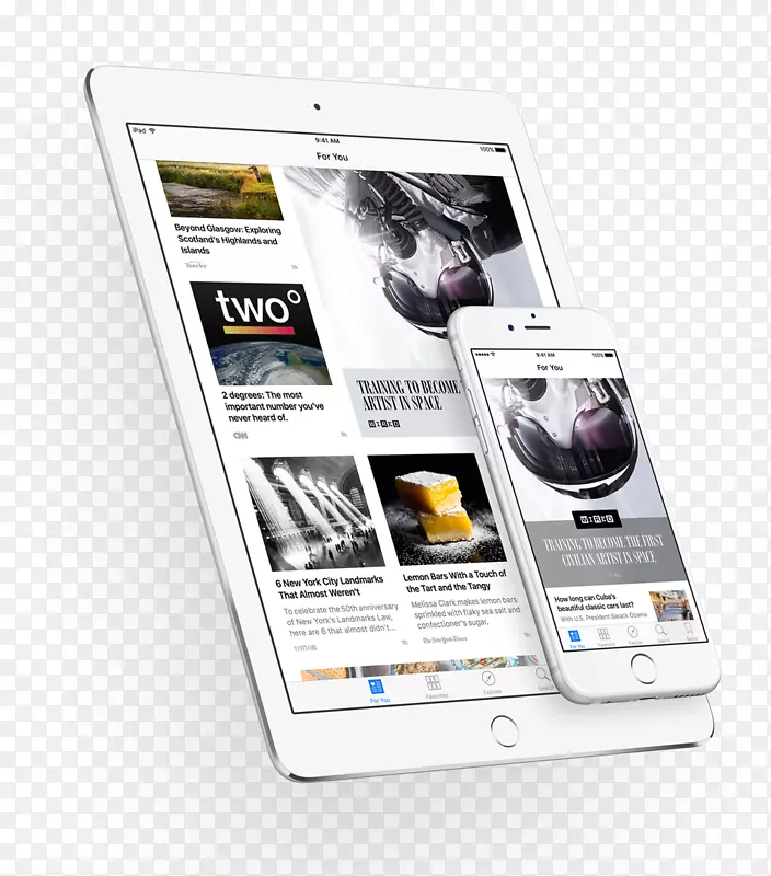 苹果新闻iOS 9移动应用程序-苹果