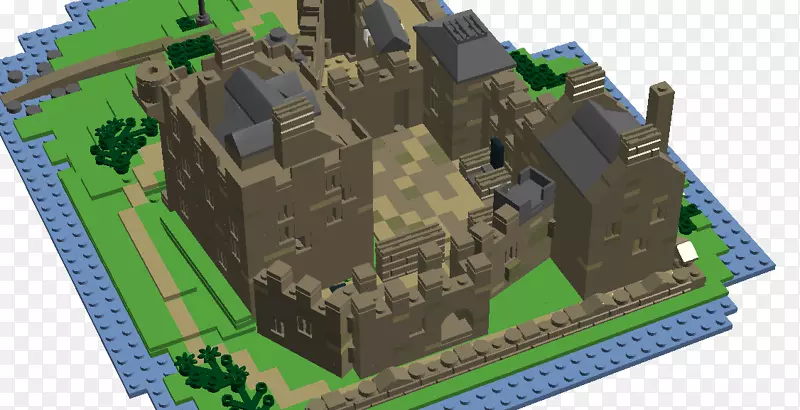 埃里安多南城堡苏格兰建筑