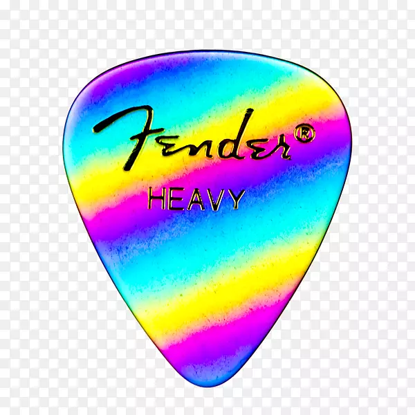 吉他拾音器351型高级选材挡泥板乐器公司Fender 351型彩虹镐plectrum-吉他