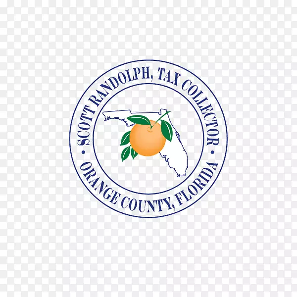 商标字体橙色县收税员线