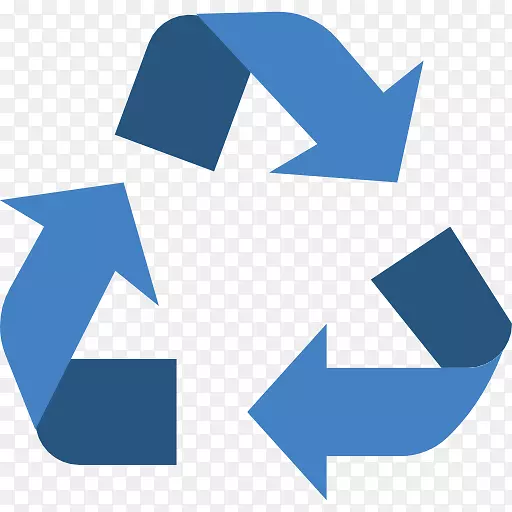 回收符号再利用废物图