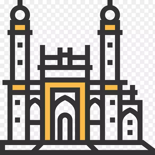 Taza pir清真寺计算机图标封装PostScript可伸缩图形.符号