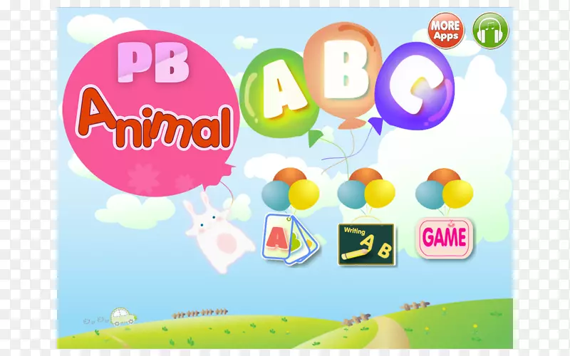 ABC字母表动物abc英语应用商店移动应用程序Android-Android