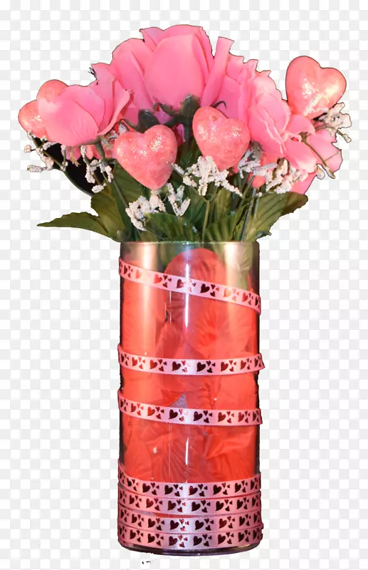 花园玫瑰花卉设计花瓶切花花瓶