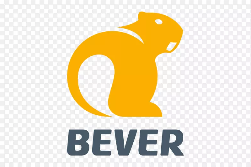 Bever标志产品剪贴画字体-vogelbescherming