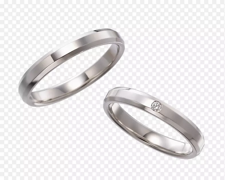 婚戒订婚银永恒戒指