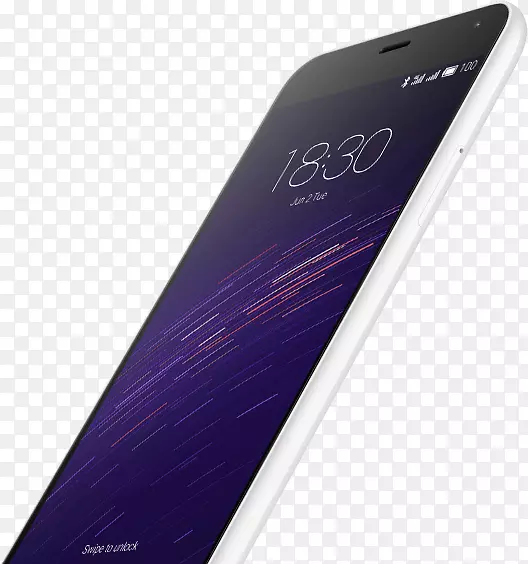 智能手机特色产品设计紫色智能手机