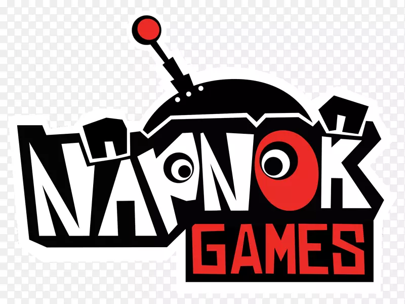 纳诺克游戏徽标廉价太空冒险平面设计