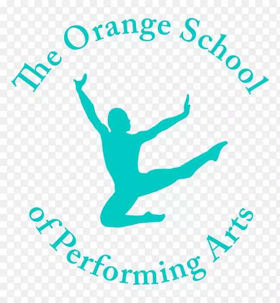 橙色学校-表演艺术剧院标志
