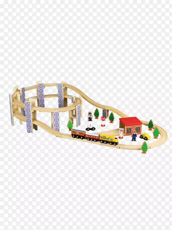 玩具火车和火车组托马斯铁路运输木制玩具火车-火车
