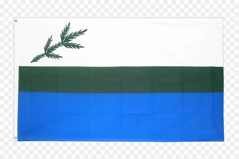 拉布拉多长方形纽芬兰和拉布拉多旗