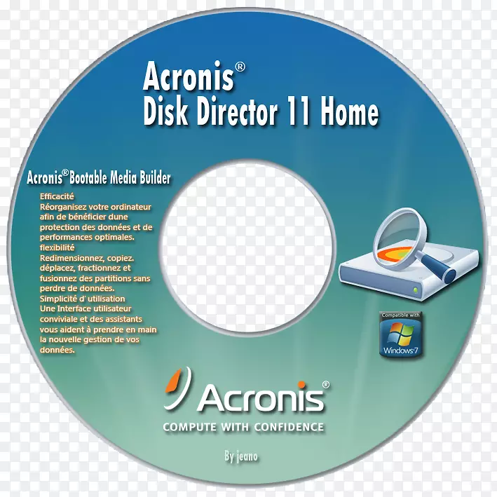 光盘Acronis磁盘指示器产品设计-Acronis插图