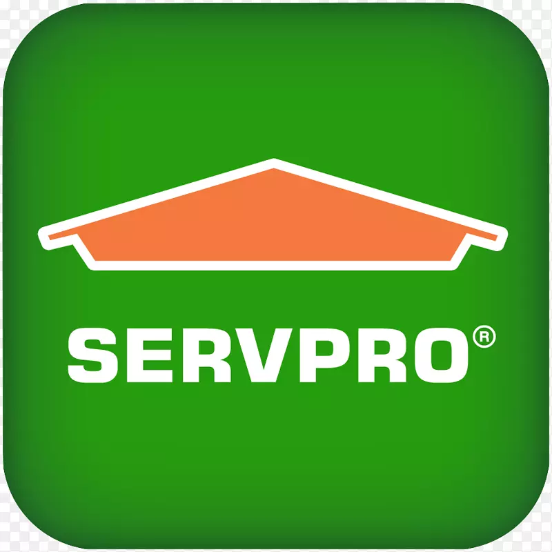 亚历山大标志品牌的Servpro