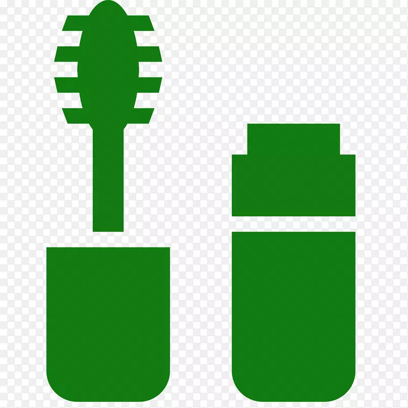 睫毛膏标志化妆品符号字体符号
