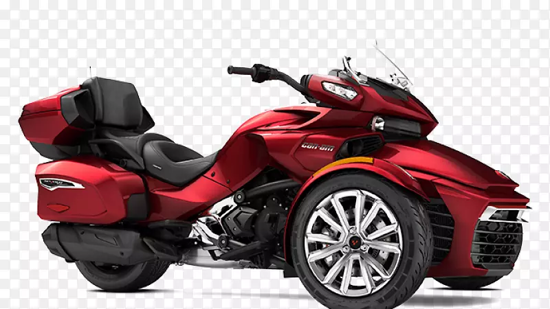 BRP Can-am Spyder跑车can-am摩托车支持康罗雪地摩托的动力运动-摩托车