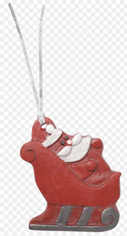 圣诞节装饰鞋圣诞节-圣诞老人骑在麋鹿上