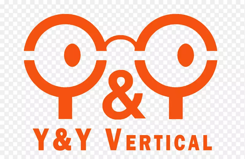 标志y&y垂直-经典：看上去，直视保护眼镜品牌保护