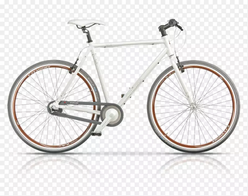 固定齿轮自行车单速自行车车架岛野自行车