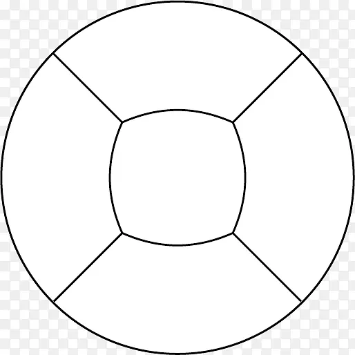 圆柱圆角正交对称六角锥