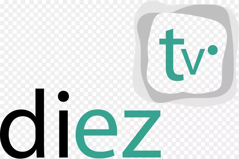 Diez电视标识电视在西班牙运河10号
